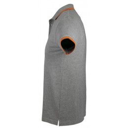 Рубашка поло мужская Pasadena Men 200 с контрастной отделкой