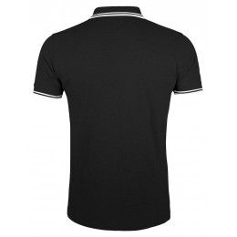 Рубашка поло мужская Pasadena Men 200 с контрастной отделкой