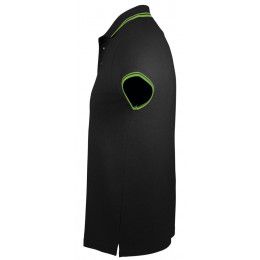 Рубашка поло мужская Pasadena Men 200 с контрастной отделкой