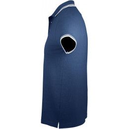 Рубашка поло мужская Pasadena Men 200 с контрастной отделкой