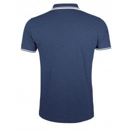 Рубашка поло мужская Pasadena Men 200 с контрастной отделкой