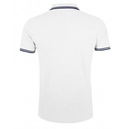 Рубашка поло мужская Pasadena Men 200 с контрастной отделкой