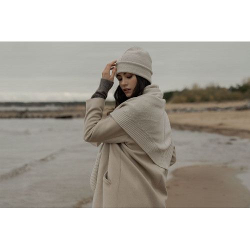 Шапка Greta, светло-серая