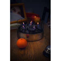 Настольный камин Magnifique с базальтовыми камнями