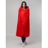 Плед-пончо для пикника SnapCoat, красный