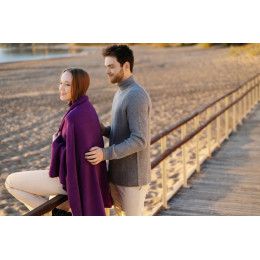 Флисовый плед Warm&Peace