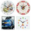 Часы стеклянные на заказ Time Wheel