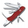 Солдатский нож с фиксатором лезвия OUTRIDER, красный