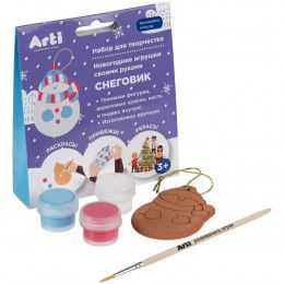 Набор для творчества «Новогодние игрушки. Снеговик»