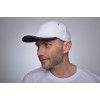 Бейсболка Unit Trendy, черная с белым