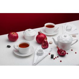 Сахарница Diamante Bianco