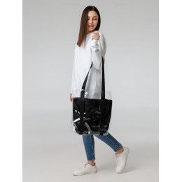 Шопер Clarity с черным органайзером