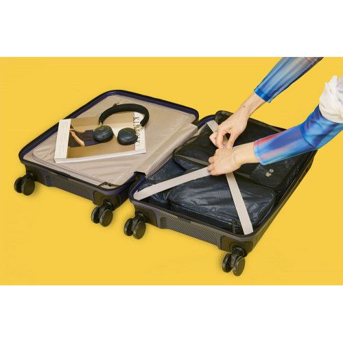 Чемодан Lightweight Luggage S, черный