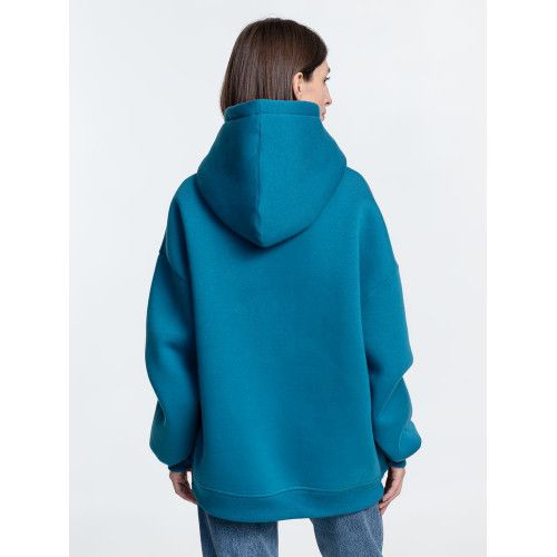 Худи Kulonga Oversize, бирюзовое