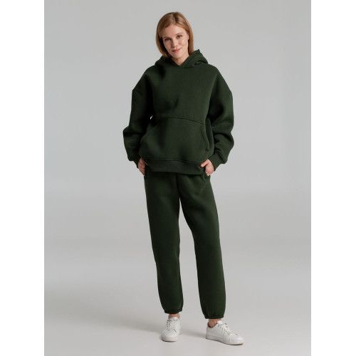 Худи Kulonga Oversize, темно-зеленый (хаки)