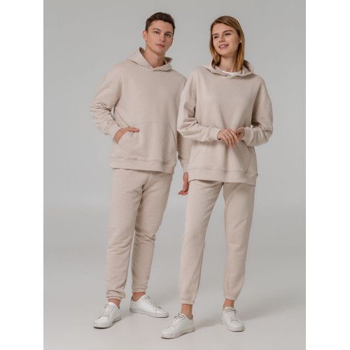 Худи оверсайз Kulonga Comfort, бежевое