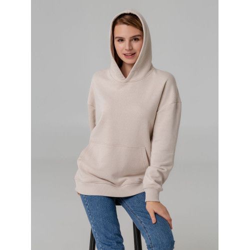 Худи оверсайз Kulonga Comfort, бежевое