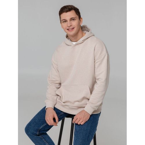 Худи оверсайз Kulonga Comfort, бежевое