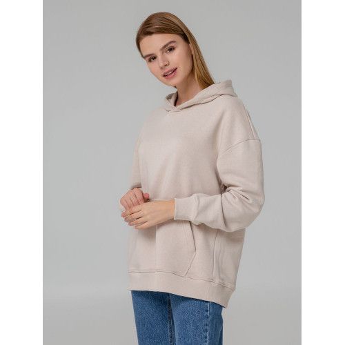 Худи оверсайз Kulonga Comfort, бежевое