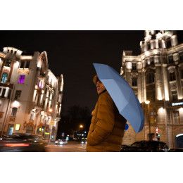 Зонт складной Manifest Color со светоотражающим куполом