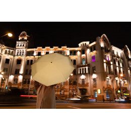 Зонт складной Manifest Color со светоотражающим куполом