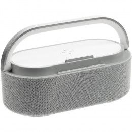 Колонка с часами и беспроводной зарядкой Veske