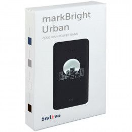 Аккумулятор с беспроводной зарядкой markBright Urban