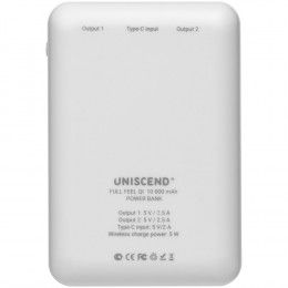 Аккумулятор с беспроводной зарядкой Full Feel Qi 10000 мАч