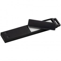 Флешка markBright Black с белой подсветкой