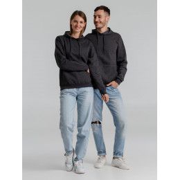 Толстовка с капюшоном Snake II черный меланж