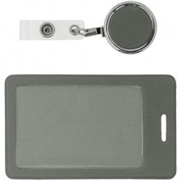 Чехол для пропуска с ретрактором Devon