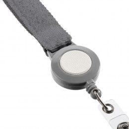 Чехол для карточки с лентой и ретрактором Devon