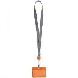 Чехол для карточки с лентой и ретрактором Devon