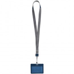 Чехол для карточки с лентой и ретрактором Devon