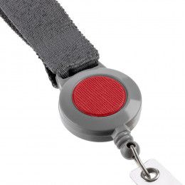 Чехол для карточки с лентой и ретрактором Devon